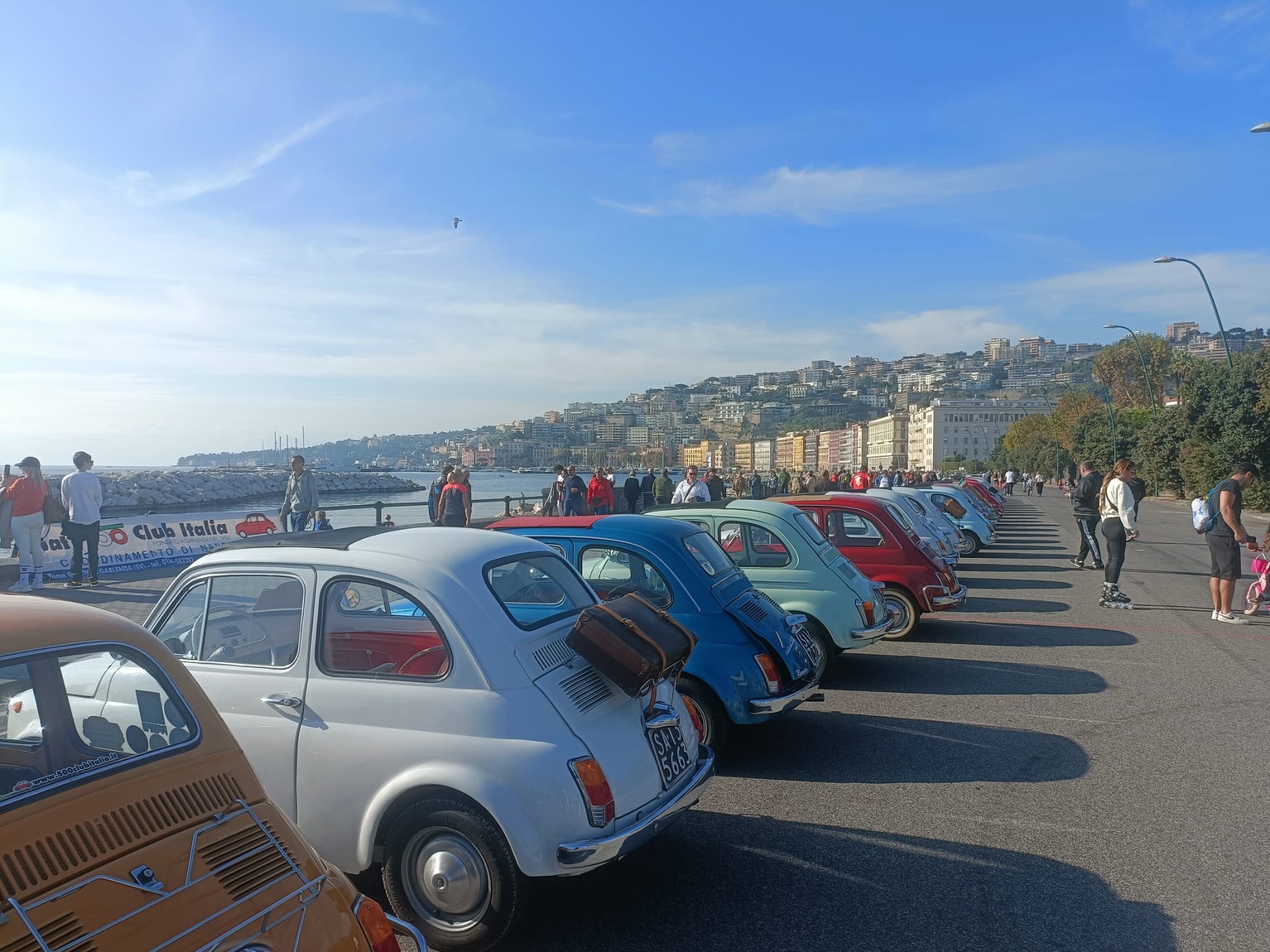 A Napoli Maxiraduno Di Fiat D Epoca Ruoteclassiche