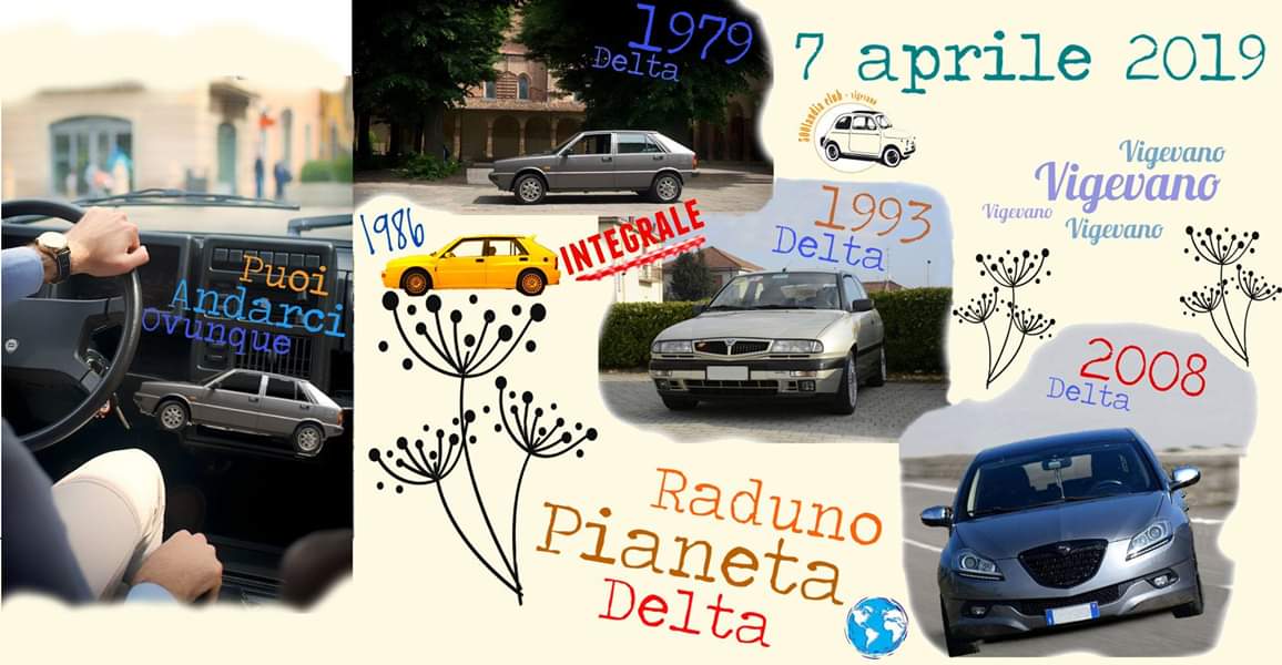 Lancia Delta, una domenica a Vigevano per i 40 anni - Immagine #1