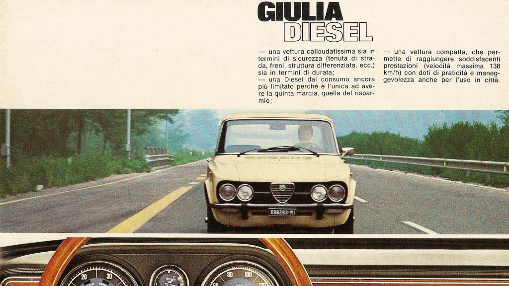 Alfa Romeo Giulia Diesel, Quando Il Biscione Fece Il Pieno Di Gasolio - Ruoteclassiche