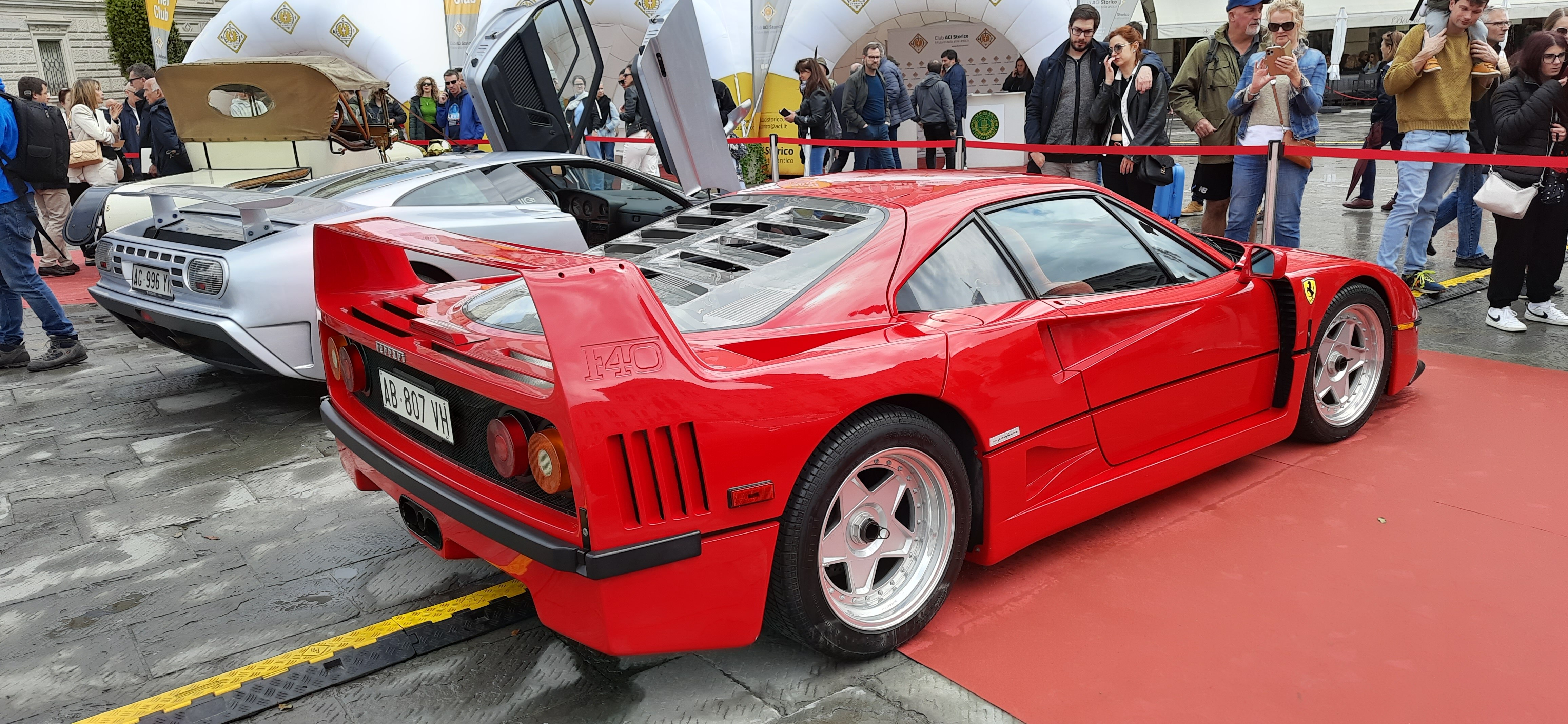 Concorso d'Eleganza Città di Trieste 2023: Ferrari F40 del 1990 (credit: Carlo Carugati e Francesca Barbieri)