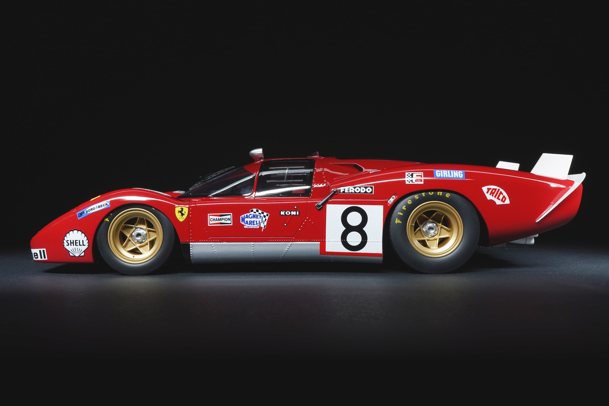 512 S, coda lunga in miniatura