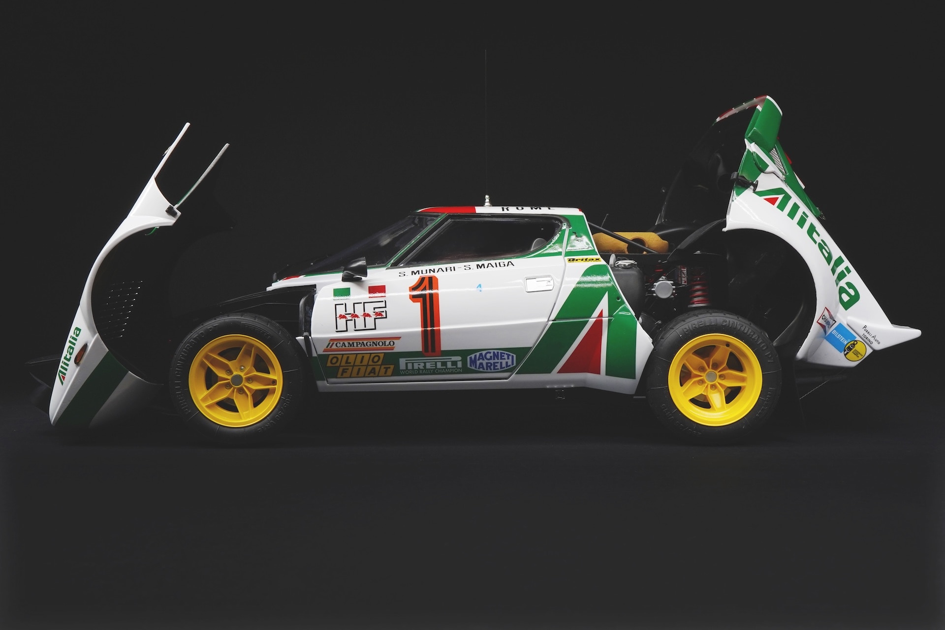 La Lancia Stratos Alitalia in scala 1:12 - Ruoteclassiche