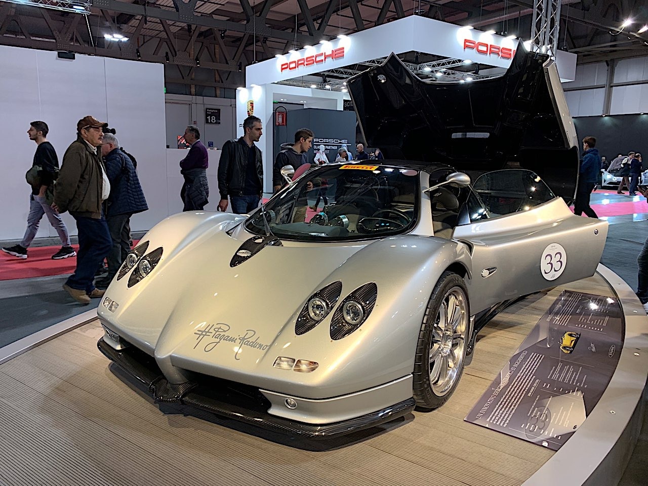 A Milano AutoClassica la Pagani festeggia i 20 anni della Zonda - Immagine #7