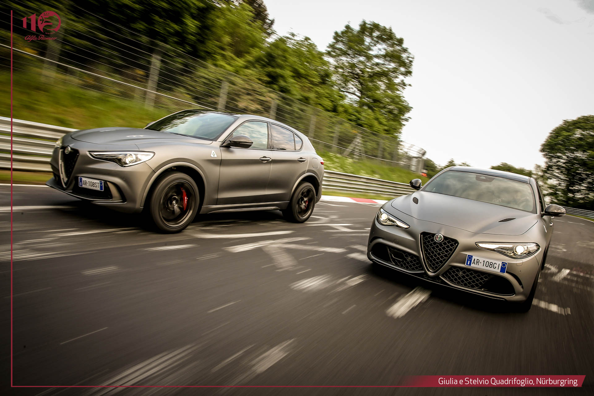 Alfa Romeo Giulia e Stelvio Quadrifoglio, potenza e agilità