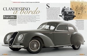 Il 12 cilindri dell'Alfa Romeo trova alloggio 75 anni dopo