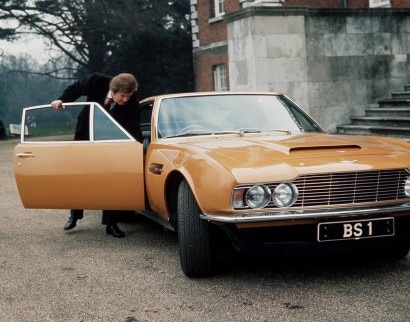 All'incanto l'Aston Martin di 