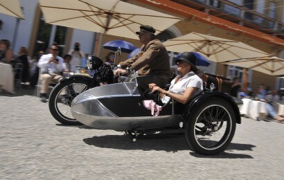 Villa d'Este, due (e tre) ruote in passerella