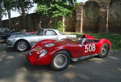 Le Maserati nelle terre di famiglia