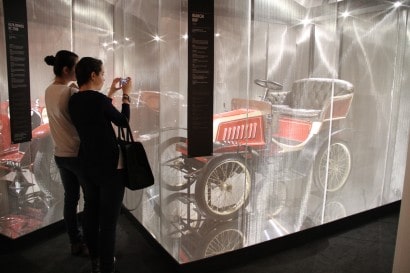 Museo della Scienza e della Tecnica, tre auto 