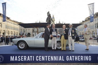 Festa del Tridente a Torino, eletta la Maserati più bella