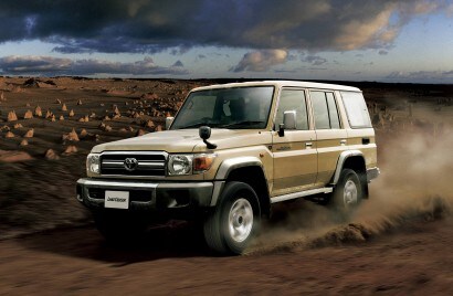 Toyota Land Cruiser 70, la Continuation Series in salsa sushi