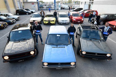 Padova 2014: le sette Vw Golf premiate da Ruoteclassiche