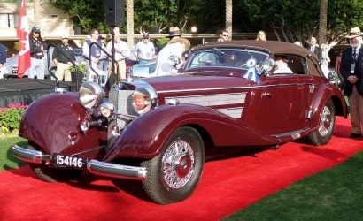 Una Mercedes 540 K Sport Cabriolet A del 1937 