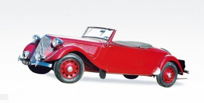 La Citroën più costosa di sempre? Una fiammante Traction Avant 15 Six Cabriolet