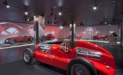La macchina del tempo: prime immagini dal Museo storico Alfa Romeo