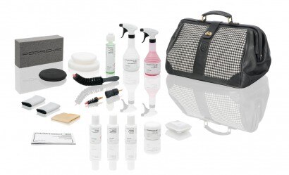 Un kit Porsche per la pulizia fai-da-te