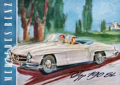 Mille Miglia, via libera alla Mercedes 190 SL