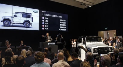 Quotazione record per la Defender n. 2.000.000