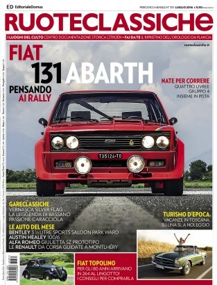 Uno sguardo a Ruoteclassiche di luglio