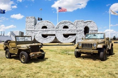 Jeep Wrangler 75th Salute Concept Vehicle, Neoclassicismo made in Usa