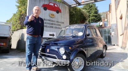 A Garlenda i 60 anni della Fiat 500