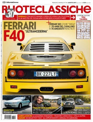 Uno sguardo a Ruoteclassiche di agosto