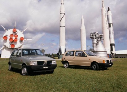 Fiat Uno, un debutto spaziale