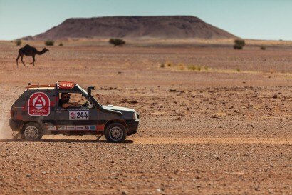 Fiat Panda 4x4, reginetta del deserto