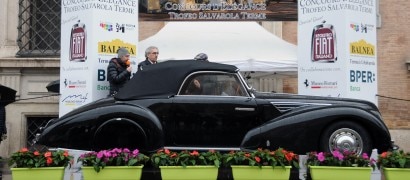 Salvarola Terme, le Fiat trionfano alla Villa d’Este modenese
