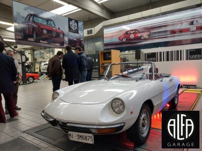 Alfa Garage, l'ultima tana del Biscione