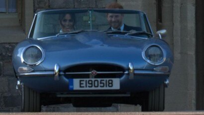 [Royal Wedding] Harry e Meghan se ne vanno su una Jaguar E... elettrica