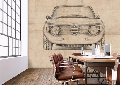 Penna a sfera, pastello e tante Alfa