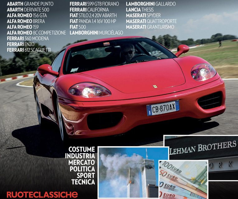 Ruoteclassiche di luglio in edicola con gli “Anni 2000”