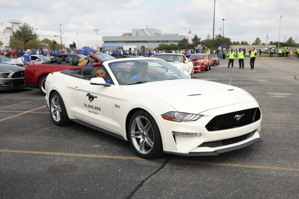 Ford Mustang, un'icona a quota dieci milioni