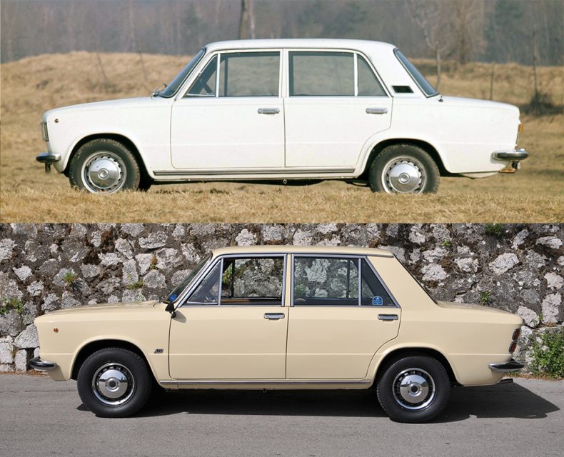 Autobianchi A111 e Fiat 124 Special, parenti strette