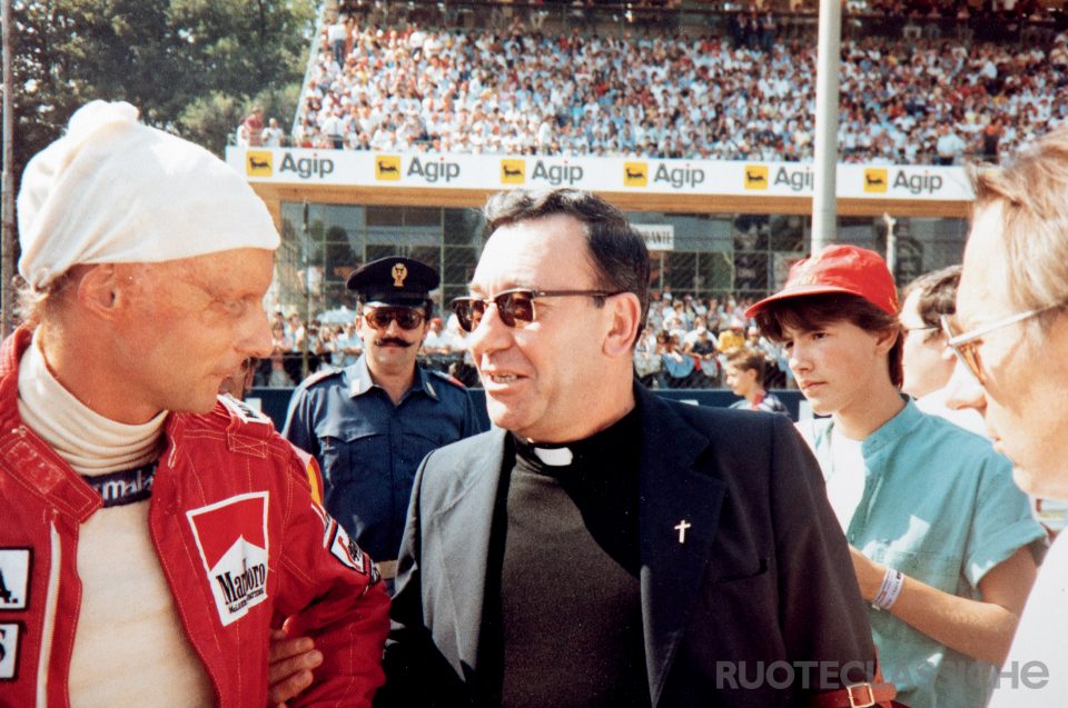 È morto don Ruspa, il parroco della Formula 1