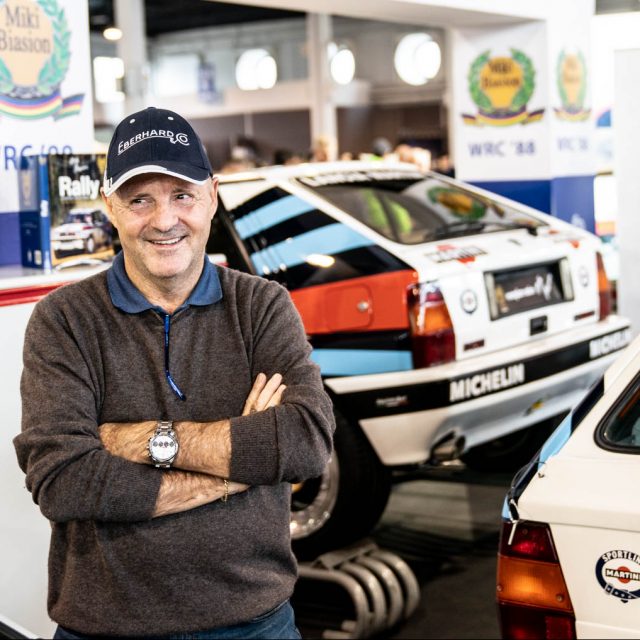 Biasion e le sue Delta alla Fiera di Padova