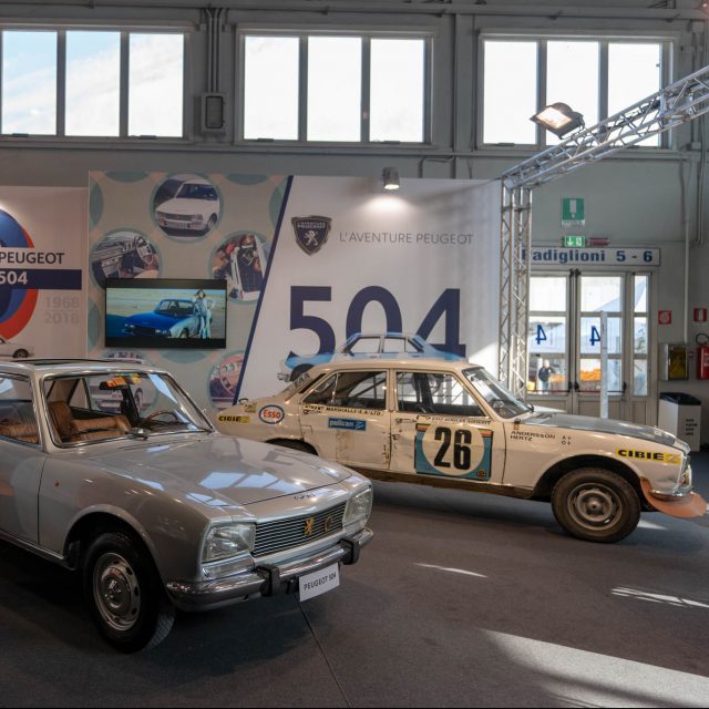 Peugeot, 50 anni di 504 alla Fiera di Padova