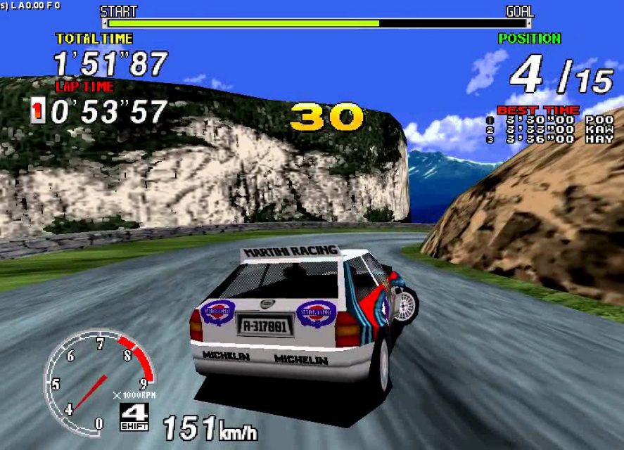 Sega Rally Championship e il mito della Delta Integrale