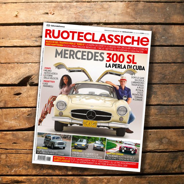 Ruoteclassiche di gennaio è in edicola