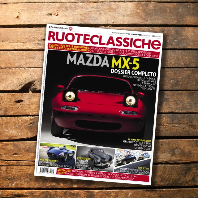 Uno sguardo a Ruoteclassiche di febbraio