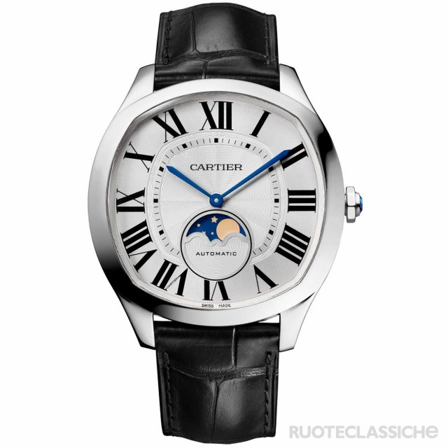 Il Drive de Cartier impreziosito dalla luna