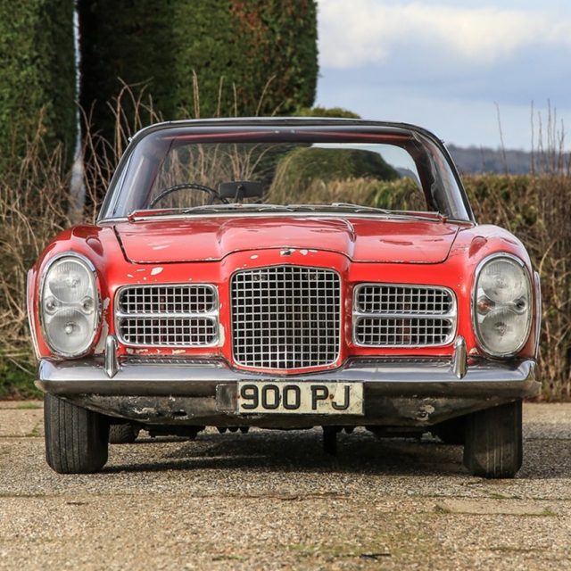 Facel Vega II, all'asta la coupé del bandito Jon Wilson