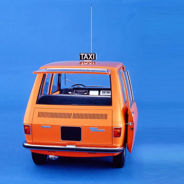 Fiat 850 City Taxi, la ricerca al servizio di tutti
