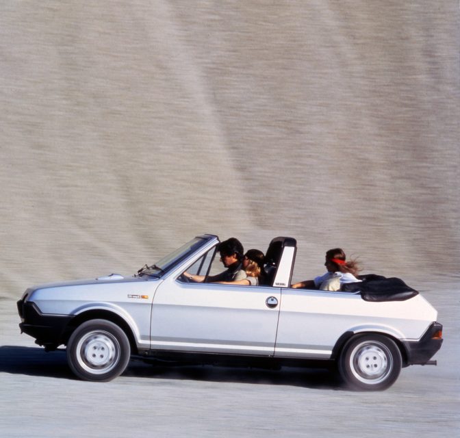 Fiat Ritmo Cabrio, il ritorno della media 