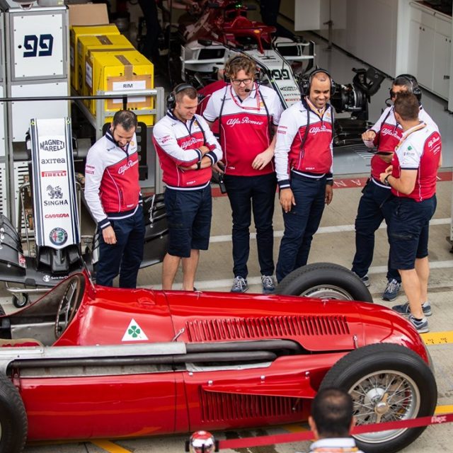 F1, Silverstone: Raikkonen in pista con la 159 