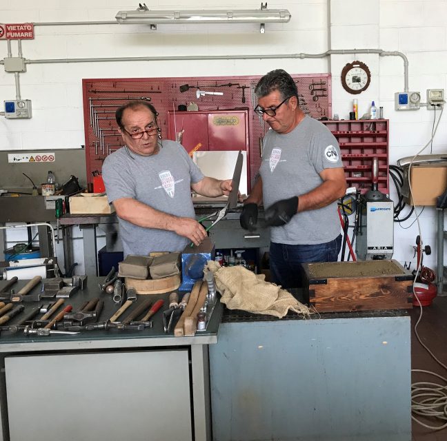 Master Restauratori Auto d'Epoca, lavorare la lamiera