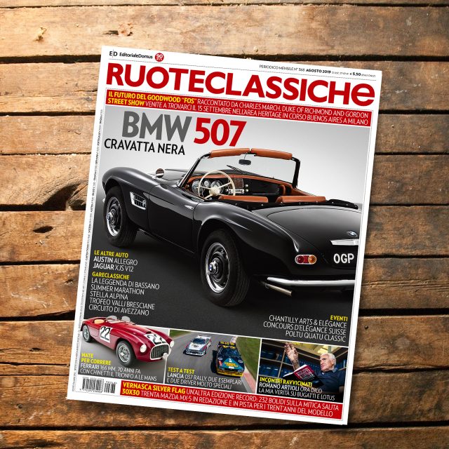 Uno sguardo a Ruoteclassiche di agosto