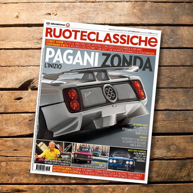 Ruoteclassiche di ottobre: dalla Fiat 128 alla Pagani Zonda