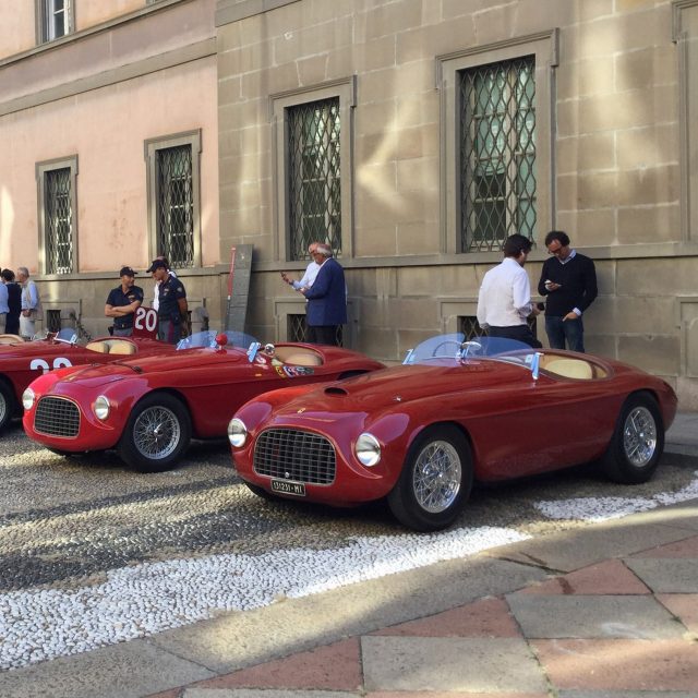 Ferrari Touring Superleggera, che sfilata a Milano!